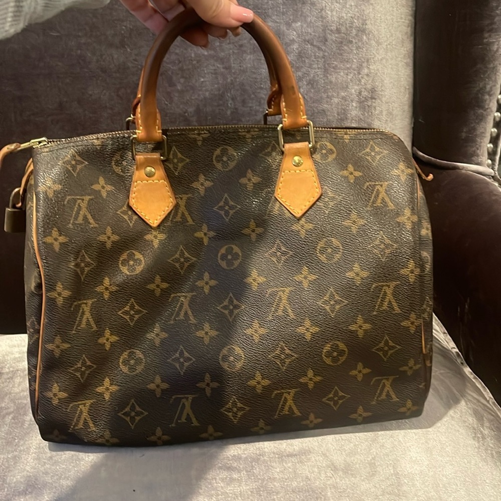 Louis V Top Handle Bag